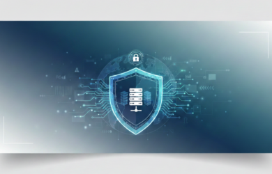 Business network security protecting organisation data and systems