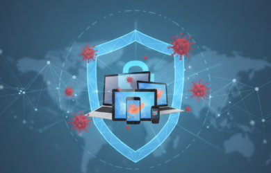 Endpoint security protecting business devices from threats