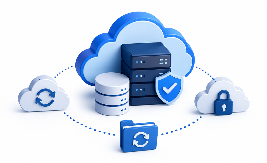Cloud Configuration Management services supporting secure disaster recovery systems