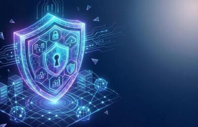 DLP cyber security system protecting sensitive business data online
