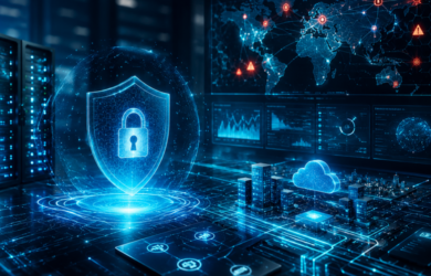 Managed Detection and Response services cybersecurity monitoring poster