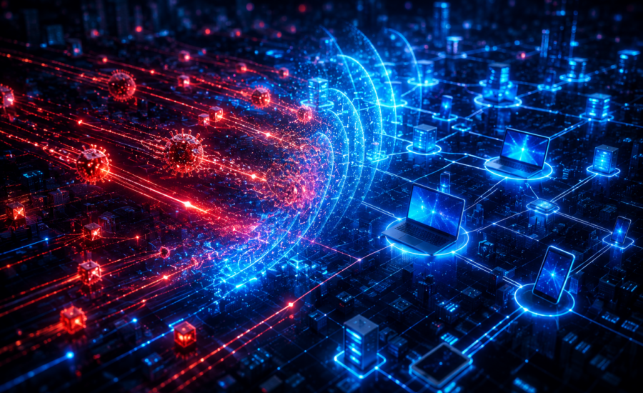 Endpoint Detection and Response identifying and containing cyber threats across connected endpoints