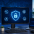Intrusion Detection and Prevention System monitoring network activity to detect cyber threats and reduce ransomware risks in a business environment.